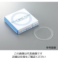 アズワン シリコンチューブ φ4×φ6mm 1巻(10m) S-46 1巻 1-596-07
