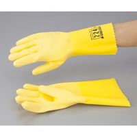 ダイヤゴム 耐溶剤手袋 ダイローブ 224 M 1双 6-923-15（直送品）