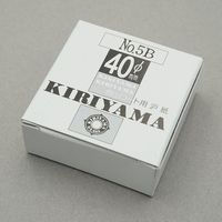 桐山製作所 桐山ロート用濾紙 φ40mm 50枚入 No.5B 1箱(50枚) 1-1082-04（直送品）