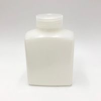 東栄 角型瓶(HDPE製) 白 500mL 583340 1本 1-1778-03（直送品）