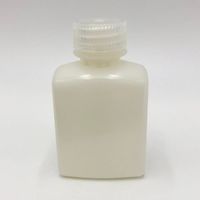 東栄 角型瓶(HDPE製) 白 125mL 583320 1本 1-1778-01（直送品）