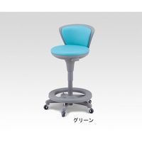 アズワン 研究者スツール グリーン TSS-16RL-STCC-GR 1脚 1-2436-01（直送品）