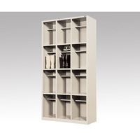 東洋事務器工業 長靴用シューズボックス 3列4段タイプ SR-1234T-TNG 1台 1-2443-02（直送品）