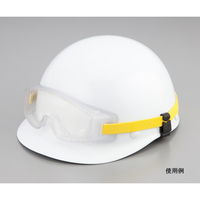 トーヨーセーフティ ゴーグルクリップ 溝無しヘルメット用 88-S 1袋(2個入) 1-2543-02