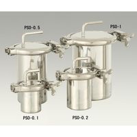 MONOVATE へルール式(316L)ストレートボトル 0.1L PSO-0.1 1個 1-2775-01（直送品）