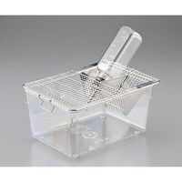 シナノ製作所 マウス飼育ケージ 182×260×128mm SN-800 1式 1-3352-02（直送品）