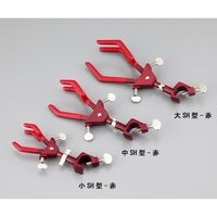 杉山製作所 両開回転式クランプ ムッフ付 小 SH型 赤 1-3395-01 1個（直送品）