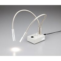 アズワン LEDライト ダブルアーム・調式タイプ 1-4227-01 1個（直送品）