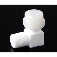 フロウエル メイル エルボ(フロウエル30シリーズ) R3/8 30-10ME6-C 1個 1-3826-09（直送品）