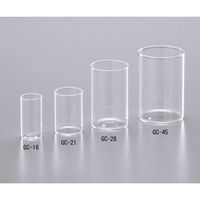 マルエム ガラスカップ φ32.3mm 100本入 GC-35 1箱(100本) 1-8417-06（直送品）