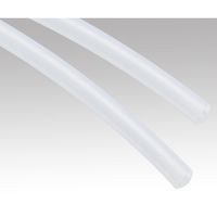 アズワン ナイロンチューブ φ4.0×φ6mm 白 1巻(20m) 1-8208-02 1巻（直送品）