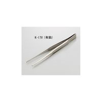 幸和ピンセット工業 ピンセット (有鈎) Kー17V 13B 1本 1-9749-36（直送品）