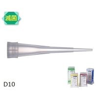 ギルソン ダイアモンドチップ タワーパック D10ST 滅菌済 0.1~10μL 96本×10箱 F167201 1箱(960本)（直送品）