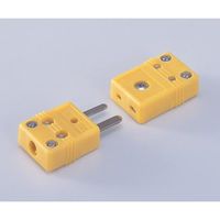 ジャスト 熱電対コネクタ CK1 1個 2-1611-01（直送品）
