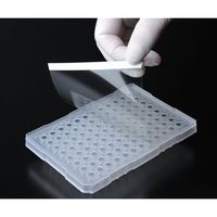 アズワン マイクロプレートシール 感圧式(リアルタイムPCR用)1箱(100枚入) 2-3993-02 1箱(100枚)（直送品）