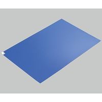 アズワン エコノミー粘着マット(強粘着タイプ) 青 600×1200 1箱(30層×10シート入) 2-4909-03 1箱(10シート)（直送品）