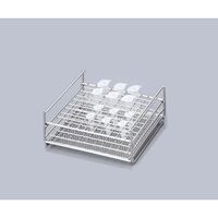 アズワン チューブラック(ステンレス製) 5本×5列収納可 SR-25 1個 2-4126-01（直送品）