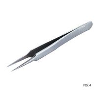 RUBIS MEISTER ピンセット AXAL No.4 4-AXAL 1本 2-5149-12（直送品）
