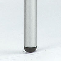 河淳　樹脂製パブリックチェア　タルダチェア　シルバーメタリックフレーム　オレンジ　（直送品）