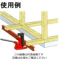 エスコ 3.0ton/22ー132mm 爪付ジャッキ(長爪) EA993LW-3 1台（直送品）