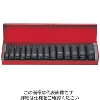 エスコ 1/2”DR/10ー27mm ディープインパクトソケット EA164DZ-6 1組（直送品）