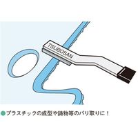 エスコ 175mm ハンドラッパー(#600) EA366GC-15 1セット(3本)（直送品）