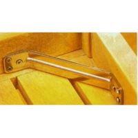 エスコ 100x 30x 3 mm コーナー補強金具 EA951EB-101 1セット(10個)（直送品）