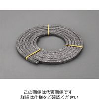 エスコ 3x 3mm/3m グランドパッキン(高温蒸気バルブ用) EA351BM-3 1本（直送品）