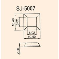 コクゴ バンボンクッション 品番SJ-1005灰 90入 SJ-1005 1シート（70個） 03-331-43（直送品）