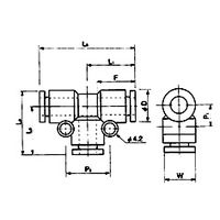 コクゴ ユニオンティー EUT1/2ーC1 1個 03-309-08（直送品）