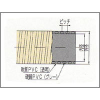 コクゴ クリスタルホース F-3型 32φ 50m巻 102-3690203 1巻 02-369-02-03（直送品）