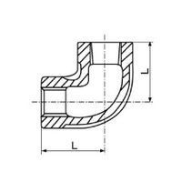 コクゴ ステンレスエルボ 呼び 3 103-73411 1個 03-734-11（直送品）