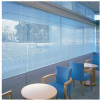 ニチベイ　ヨコ型ブラインド　SAS-25 幅1720×高さ1200mm　右操作　ロッド長さ105cm　ベージュ(S-004)　（直送品）