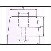 コクゴ ゴム脚 ワッシャー入 100ヶ入 K-38 1袋（100ヶ） 05-041-23（直送品）