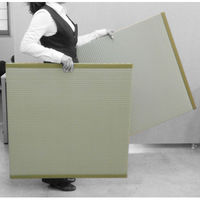 防災畳　軽量タイプ　半帖サイズ（幅880×奥行880×高さ25mm）　12枚セット　広浜　（直送品）