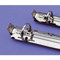 アズワン カルテブック ロック型・4穴 グレー 背幅30mm NSC-430-4 1冊 0-5636-03（直送品）