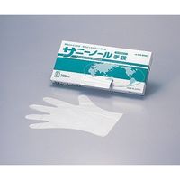 アズワン サニーノール手袋 エコロジー 白 ショート L 200枚入 6-9730-01 1箱(200枚)（直送品）