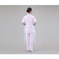 アズワン プロシェア・超エコPEエプロン(袖なし) ホワイト50枚入×12セット 8-4400-51 1セット(600枚)（直送品）