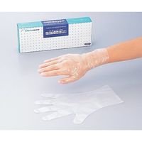 アズワン ナビフィット手袋 PE 内エンボス加工 100枚入 L 1箱(100枚) 0-1065-01（直送品）