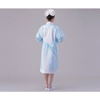アズワン ナビロールエプロン(袖付き) ブルー 50枚入 0-9865-01 1袋(50枚)（直送品）