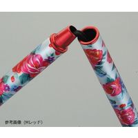 インターリンクス スリムフラワーステッキ (折りたたみ・伸縮式・ポーチ付き) Lオレンジ 0401-SO0007 1本 0-9264-04（直送品）