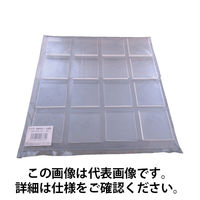 エクシール 耐震ゲル 転倒防止シート お徳用50X50X5mm(角型) GT5-50 1袋(16個) 417-2680（直送品）