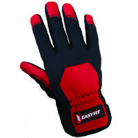 【ポリウレタン手袋】 ミタニコーポレーション MAD ON WORK イージーフィット 209215 レッド 1双