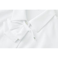 セロリー（Selery） 長袖ブラウス ホワイト 5号 S-36678 1着（直送品）