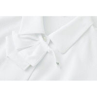 セロリー（Selery） 長袖ブラウス ホワイト 13号 S-36678 1着（直送品）