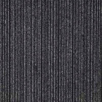 サンゲツ カーペットタイル NT-350V バリューライン 裏糊付き 幅500×奥行500×厚さ6.2mm ブラック NT-304S １セット（直送品）