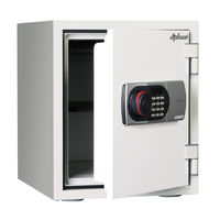 【玄関渡し】 ディプロマット デジタルテンキー式耐火金庫 (1時間耐火) 25L オフホワイト 125EN88 1台（直送品）
