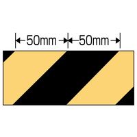 日本緑十字社 蛍光トラテープ TR4ーB 256402 1巻（直送品）