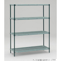 【軒先渡し】エレクター　スーパーエレクタープロ　ポール　高さ2200mm　86PK3　1本（直送品）