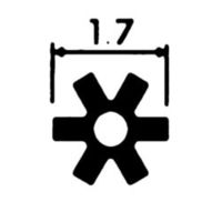 サンフラッグ SUNFLAG(サンフラッグ) マルチドライブ 差替式 1236 1セット(5本)（直送品）